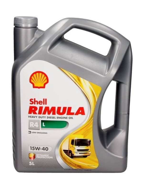 SHELL ÖLJY 15W40 5L RIMULA R4 L CJ-4 / MAN 3275 / 228.3 228.31 / VDS-4 VDS-3 KUORMA-AUTOILLE