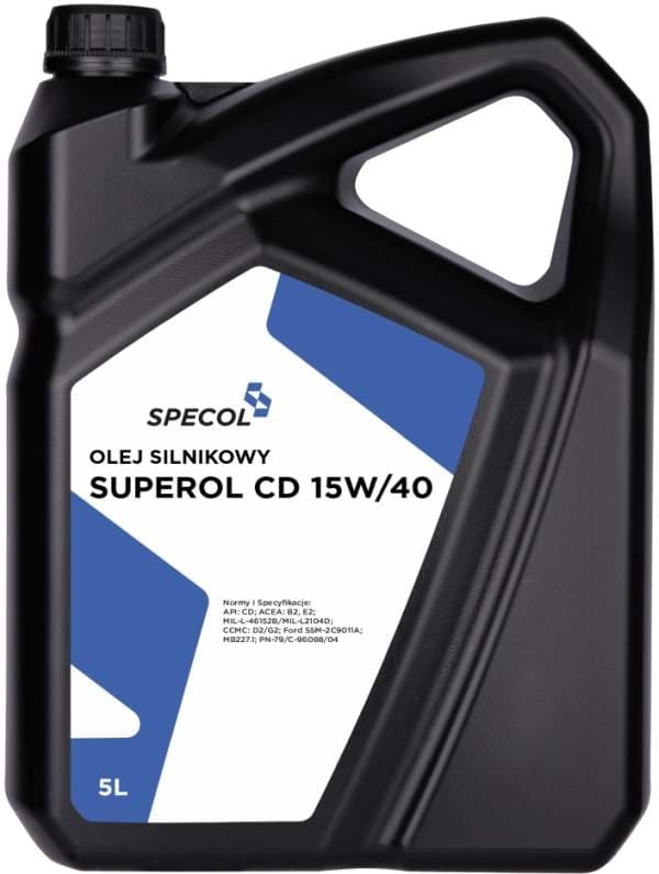 SPECOL OLIE 15W40 5L SUPEROL CD/ 228.0/ LASTBILER