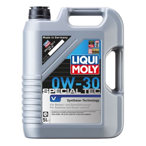 LIQUI MOLY OLIE 0W30 5L SPECIAL TEC V / VOLVO / SL/CF / A5/B5 / GF-3 / VCC 95200377
