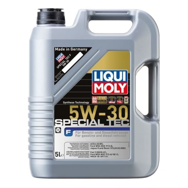 LIQUI MOLY ÖLJY 5W30 5L LEICHTLAUF SPECIAL TEC F / FORD / A5/B5 / WSS M2C 913 D / STJLR.03.5003 / 9.55535-G1