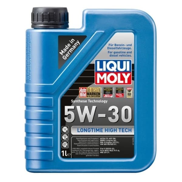 LIQUI MOLY ÖLJY 5W30 1L PITKÄAIKAINEN HIGH TECH DPF / 229.51 / 502.00 505.00 505.01