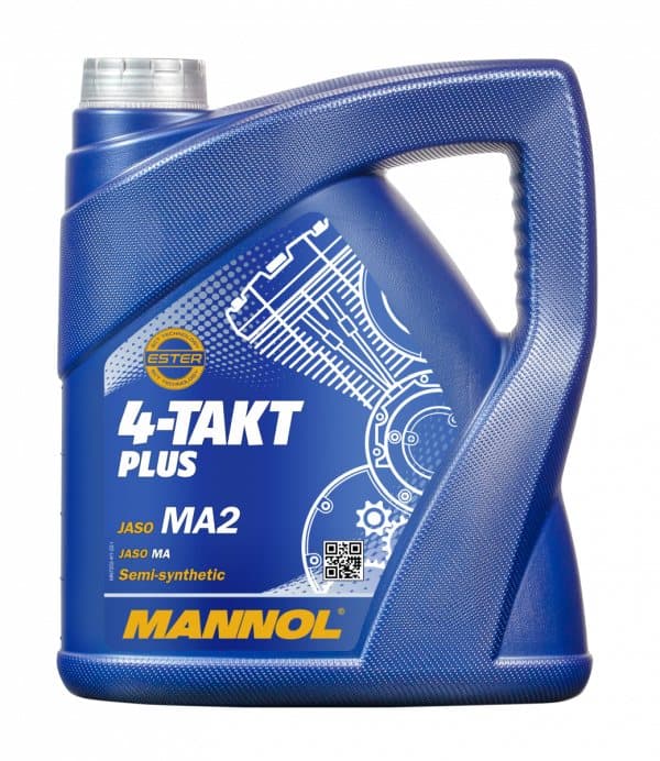 MANNOL OIL 10W40 4L 4T PLUS API SL JASO MA/MA2