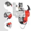 Miniatyrbillede 3 af 4: 49cc 2-takts motor, luftkølet, CVT gearkasse, 1,9 kW effektudgang