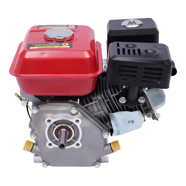 212CC Benzinmotor, 7,5HK Effekt, Luftkølet Design,Rød
