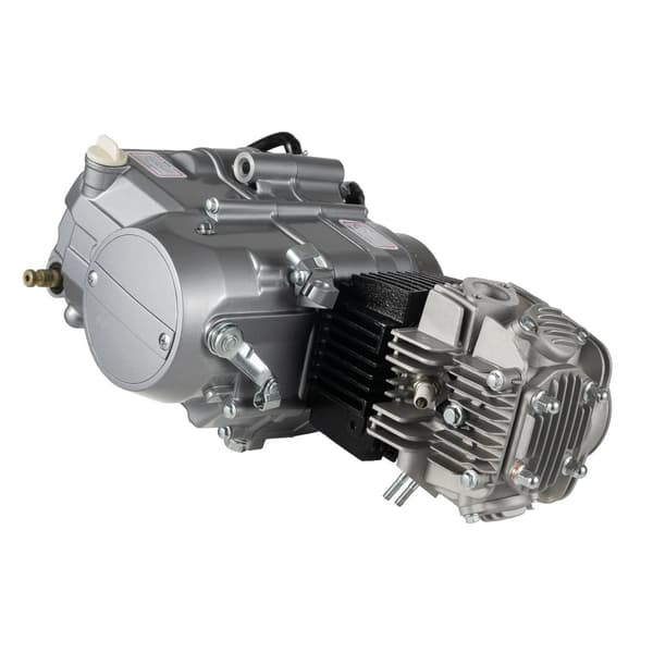 125CC 4-taktsmotor, enkeltcylindret design, kompakt størrelse,Mørk Grå
