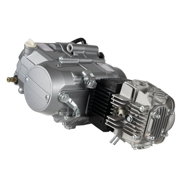 125CC 4-taktsmotor, enkeltcylindret design, kompakt størrelse,Mørk Grå