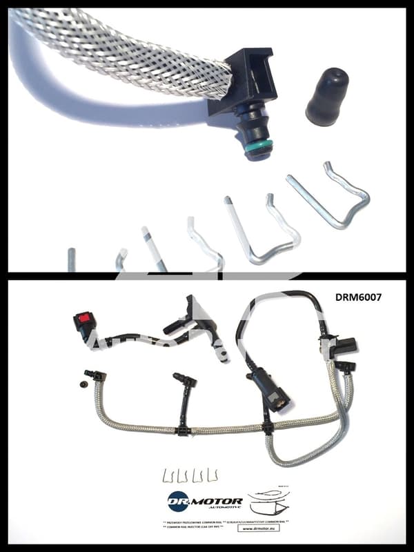 Dr. MOTOR OVERLØBSSLANGE FORD FOCUS 1.8 TDCI 05-