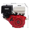 Pikkukuva 2 / 2: Bensiini moottori, 420CC 15HP teho, 4-tahtitehokkuus,420CC 15HP 4-tahtinen