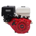 Miniatyrbillede 1 af 2: 420cc benzinmotor, 15 HK effekt, stor 6,5L brændstoftank,Rød