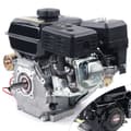 Miniatyrbild 3 av 4: Bensinmotor 212CC, 7,5HK Elektrisk start, Nyckeldriven typ, Stålram