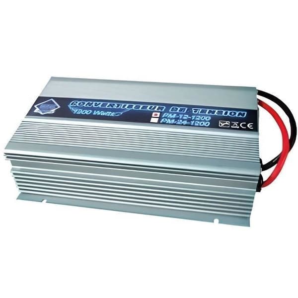 Spänningstransformatoromvandlare 24/220V 1200W med fjärrkontroll
