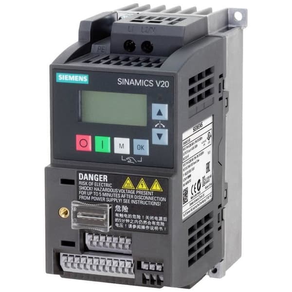 Siemens Basic omvandlare 6SL3210-5BB15-5BV1 0,55 kW 200 V, 240 V