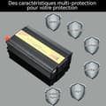 Miniatyrbild 4 av 4: Konverter transformator spanning INN® 12v 220V/110 Tändare strömförsörjning elektrisk universaluttag batteriladdare