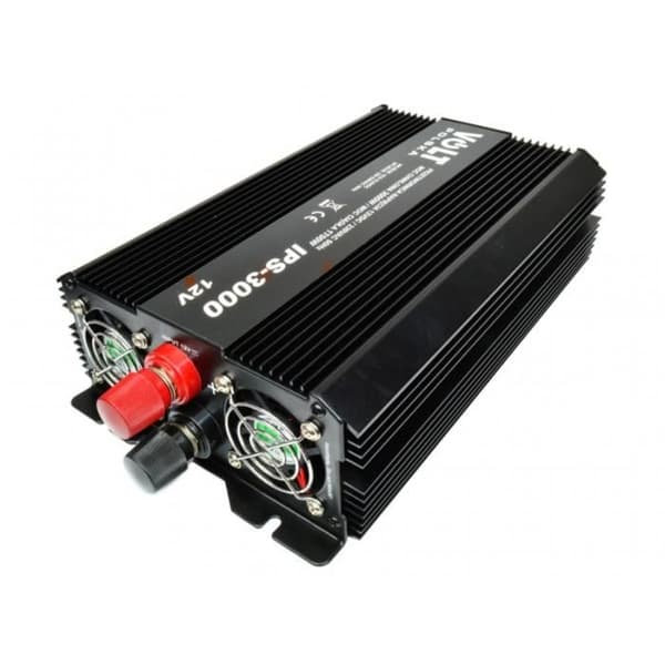 IPS Spänningsomvandlare 3000W/1700W 12V Volt Bil