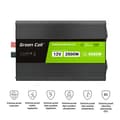 Miniatyrbild 6 av 6: Green Cell - PowerInverter spänningsomvandlare med LCD-skärm 12V till 230V 2000W/4000W ren sinusvåg
