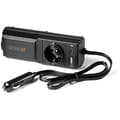Miniatyrbild 1 av 2: Bilomvandlare - TECHNAXX - 200W - 2 USB-portar - Schuko-kontakt - Multi-säkerhetsskydd