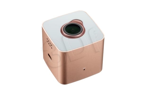 Prestigio Cube videotallennin valkoinen ja vaaleanpunainen (PCDVRR530WRS)