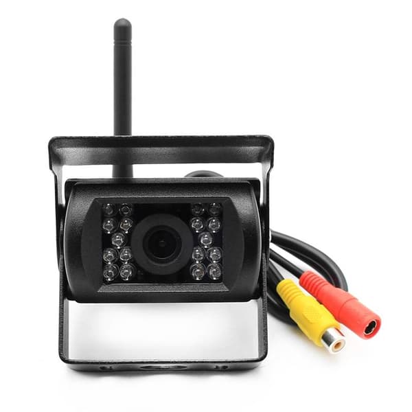 Trådlös backkamera-kit med dubbla kameror BK20PRO, 7" display, IR-LED, 120°, fjärrkontroll