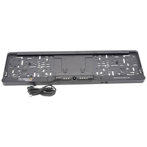 Technaxx TX-170 Backkamerasystem trådlös Automatisk dag-/nattswitch, Parkeringssensorer, tiltbar, Extra IR-ljus Skylthå