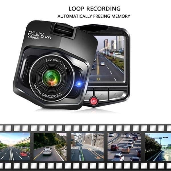 Dashcam Bil dash cam 1080P mörkerseende och 6 c skärm