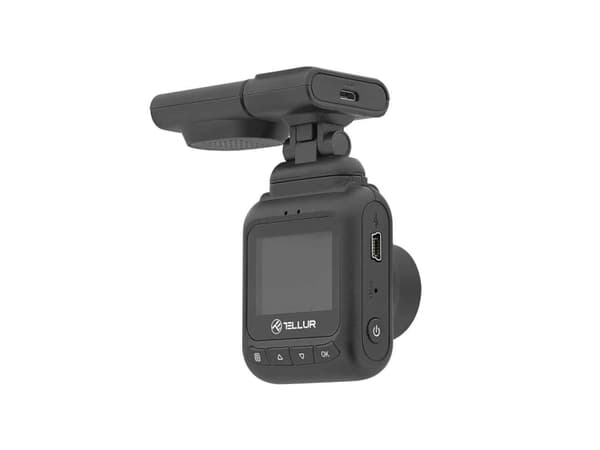 Tellur Dash Patrol DC2 FullHD 1080P, GPS Juodas