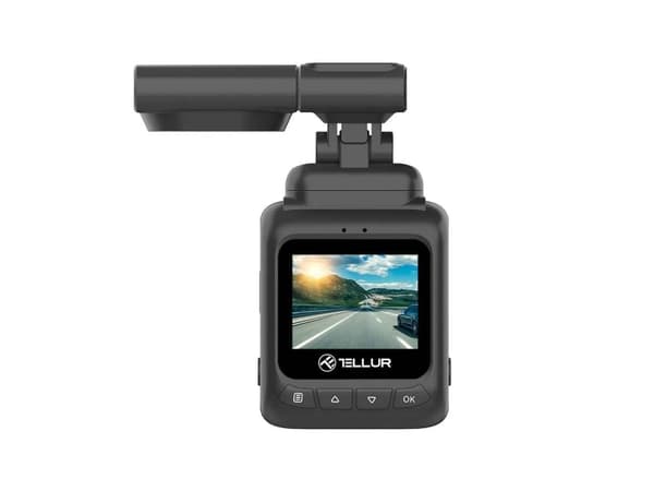 Tellur Dash Patrol DC2 FullHD 1080P, GPS Juodas