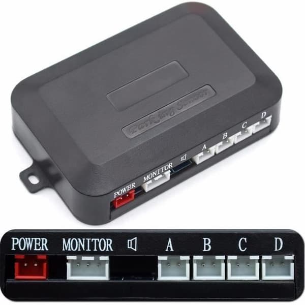 4 Sensor Parkering Parkering LED Bakre Backradar Billjudlarm