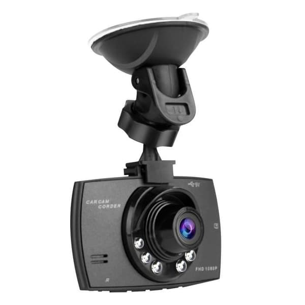 Dashcam Full HD 1080p Video Frontkamera för diskret och kompakt bil