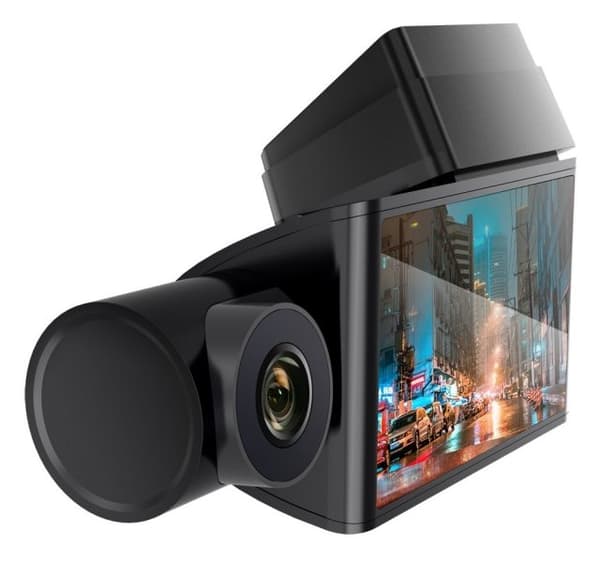 CEL-TEC palubní kamera do auta K5 Triple/Přední, zadní 1080p/ vnitřní kamera HD/3" IPS LCD/WiFi/g senzor/