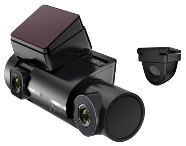 CEL-TEC palubní kamera do auta K5 Triple/Přední, zadní 1080p/ vnitřní kamera HD/3" IPS LCD/WiFi/g senzor/