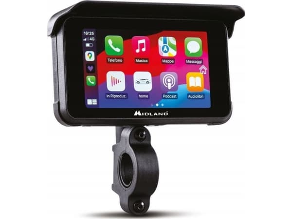 Albrecht Midland BikePlay Guardian Motorrad Multimedia System