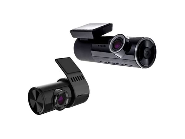 Ampire 12V+24V kojelautakamerasarja (edessä+takana) 2K (QUAD-HD)