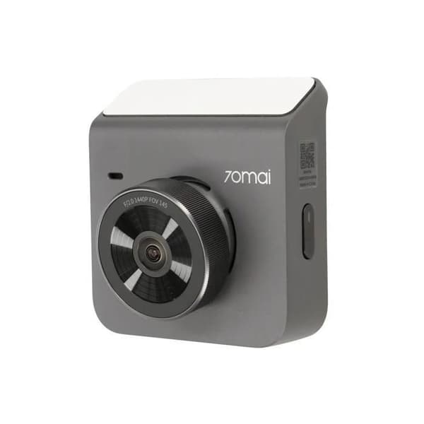 70mai Dash Cam A400 + RC09 Grå | Dash Cam | 1440p + 1080p, GPS, Wi-Fi