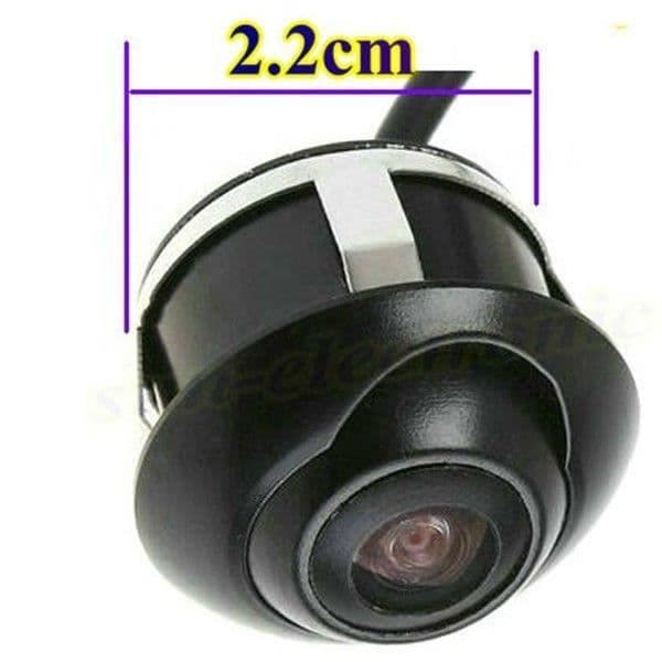 Mini backkamera med 360° detektor SL903C Mt9 V136a infälld
