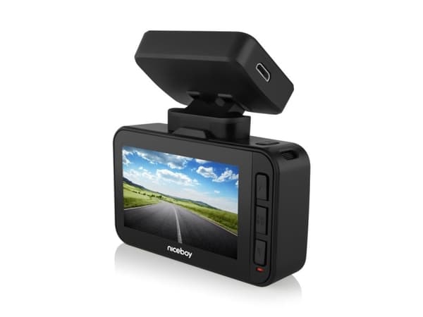 Niceboy PILOT XR Radar, 4K Ultra HD, 170°, IMX335, 60 fps, H.264,H.265,MP4, Sort