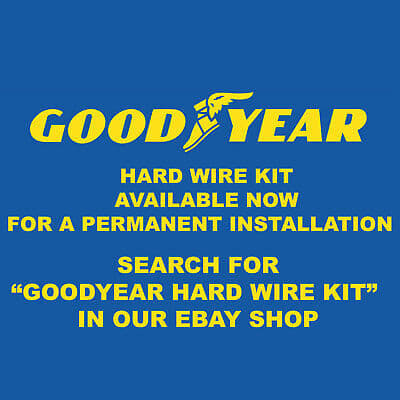 Goodyear 1080P Dual Lens Car DVR Front and Rear Camera Video Dash Cam Recorder
