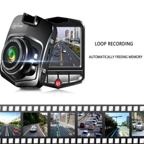 Dash Cam Mini Car DVR 2.4″ HD Front Or Rear Camera Video Recorder Night Vision
