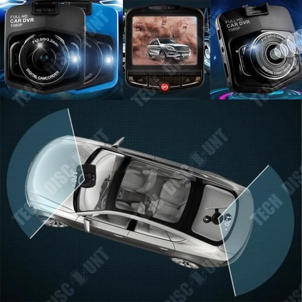 Bilinspelare - TD® - 1080P - HD Night Vision - Rörelsedetekteringsfunktion
