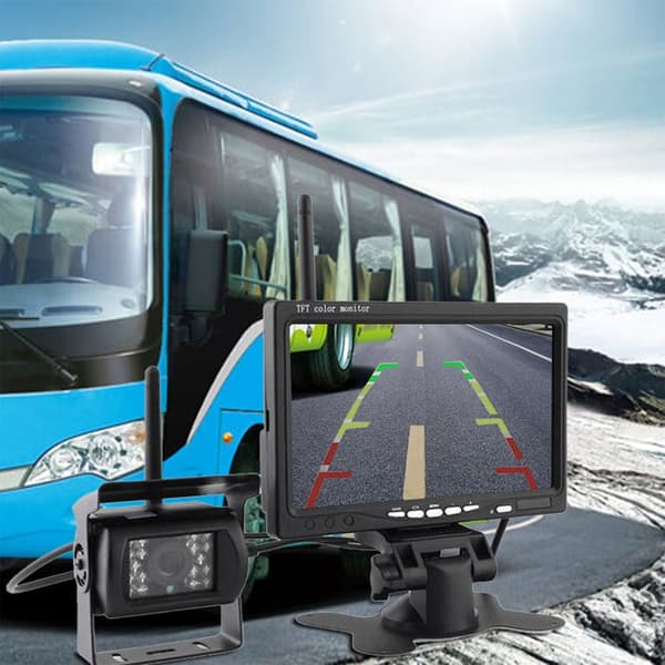 Trådlös backkamera RWEC100X-RF Kamerasystem och övervakningsmonitor för fordon, hemövervakning, utomhusövervakning