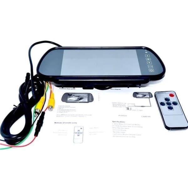 TD® Wireless Backup Camera Kit bil Buss Truck back-kit 7" LCD-skärm + infraröd backkamera