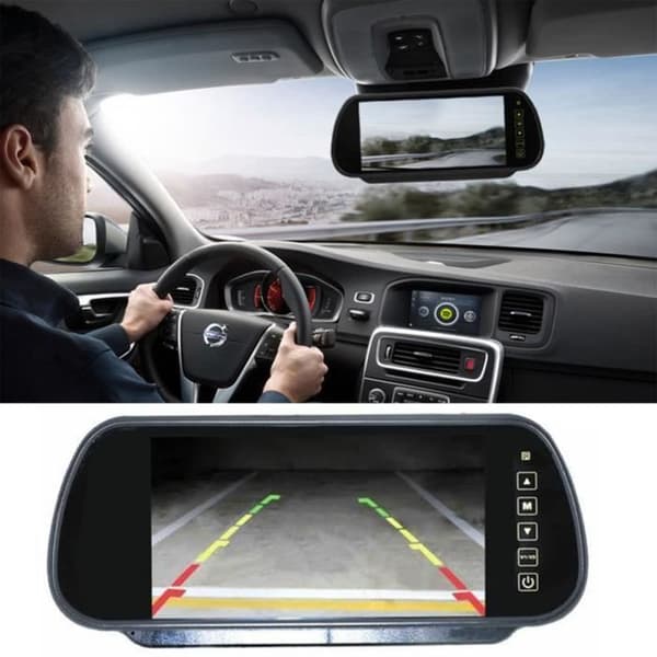 TD® Wireless Backup Camera Kit bil Buss Truck back-kit 7" LCD-skärm + infraröd backkamera