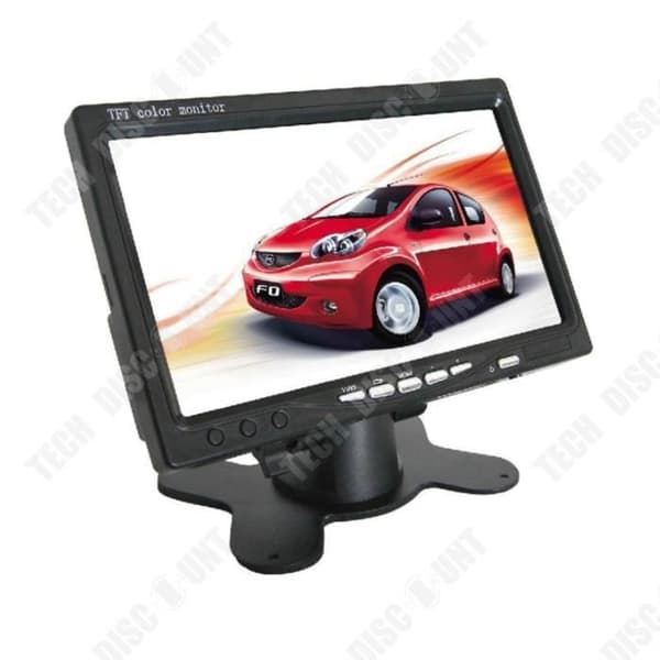 TD® 7-tums 2,4G trådlös extern bildskärm / 7-tums stor lastbilsmonitor Desktopmonitor