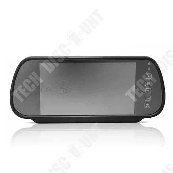 TD® Backkamera 7" LCD TFT-skärm Backspegel Trådlös Backup-kamera för Bil Auto/