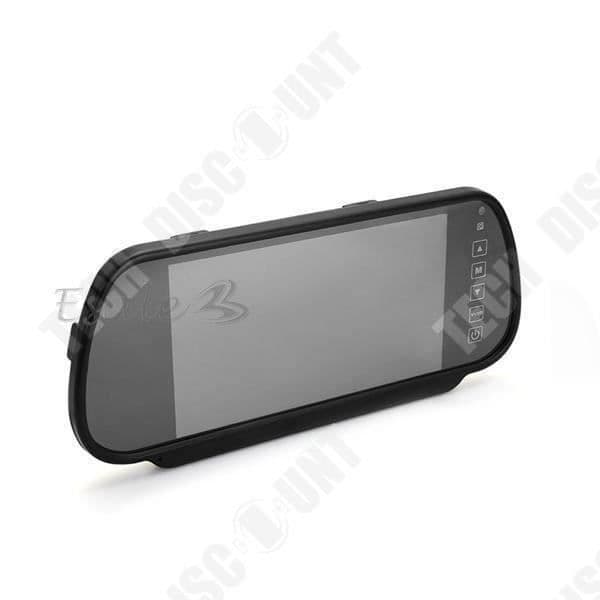 TD® Backkamera 7" LCD TFT-skärm Backspegel Trådlös Backup-kamera för Bil Auto/