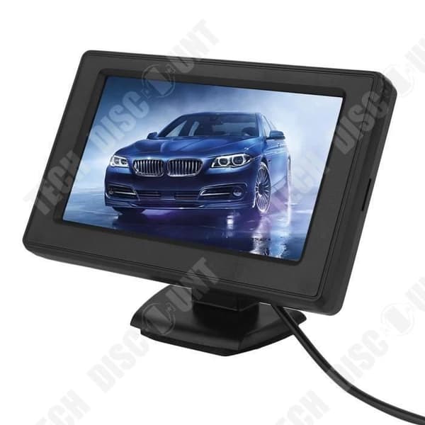 TD® trådlös backkamera 170° vattentät Night Vision registreringsskylt Ram 4,3" skärm Monitor Vision System