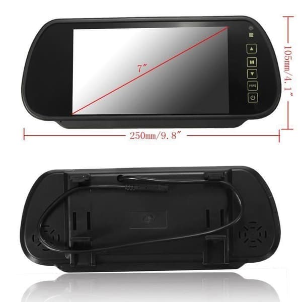7" Monitor + Backkamera För Renault Traffic Vivaro Custom