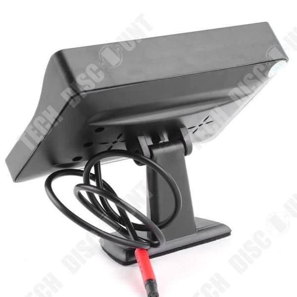 TD® Universal Rear Camera Kit + 4,3 tums LCD-skärm - Universal 170° backradal - Parkeringsbilstillbehör