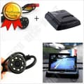 Miniatyrbild 1 av 4: TD® Backkamera för bil 170° 8LED Night Vision Kamera &amp; 4,3" hopfällbar LCD-skärm Backkamera med bildskärm för bil