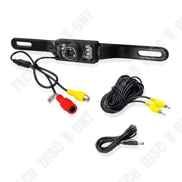 TD® vattentät Night Vision backkamera bak - bred registreringsskylt backkamera