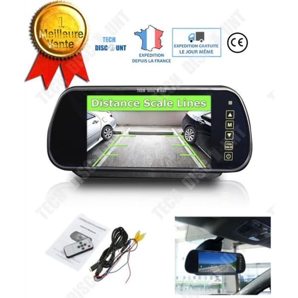 TD® Car backkamera parkering kan anslutas till backspegeln säkerhets DVD kamera smart körning